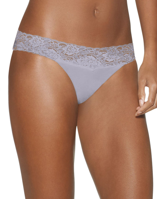 Barely There Women's Invisible Look Lace Waist Bikini