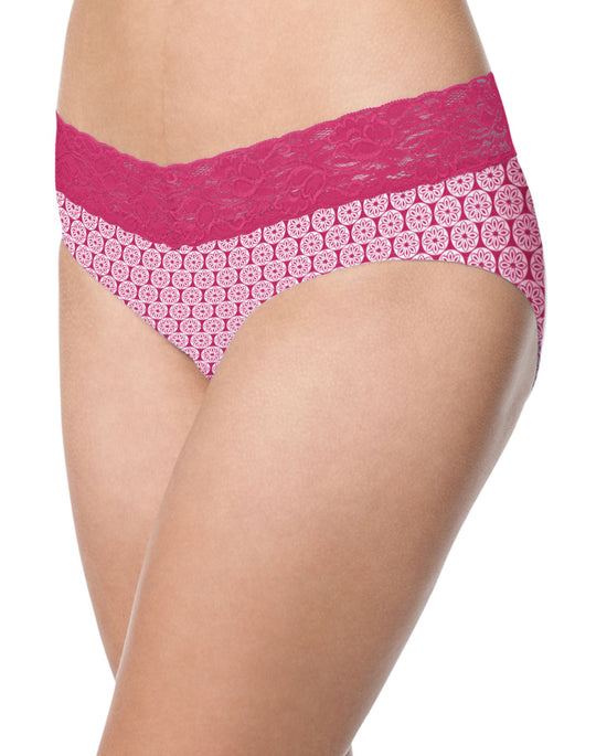 Barely There Women`s Invisible Look Lace Waist Hipster