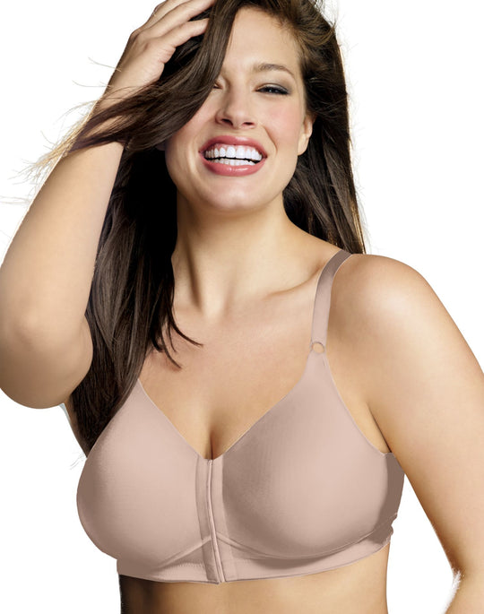 Playtex Women`s 18 Hour Sensationally Sleek Front-Close Wirefree Bra