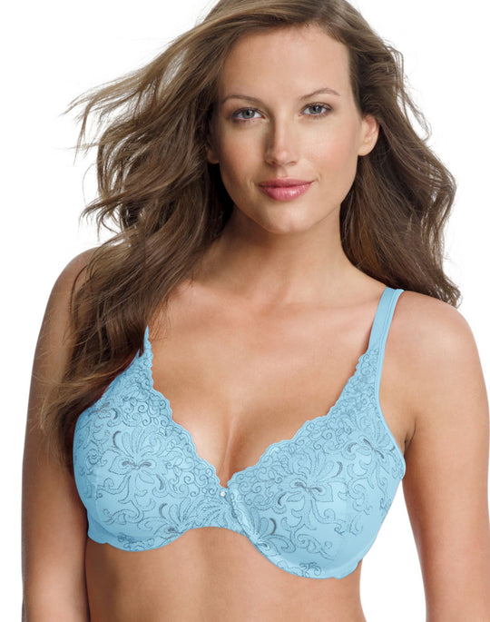 Playtex Secrets Side Smoothing Embroidered Undewire Bra