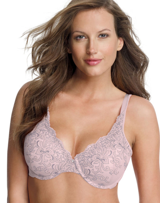 Playtex Secrets Side Smoothing Embroidered Undewire Bra