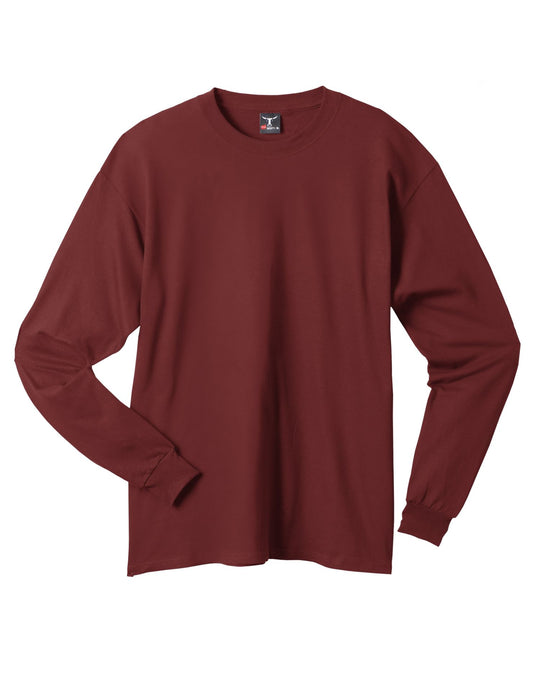 Hanes Adult Beefy-T Long-Sleeve T-Shirt