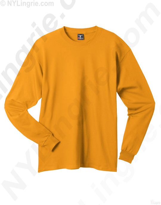 Hanes Adult Beefy-T Long-Sleeve T-Shirt