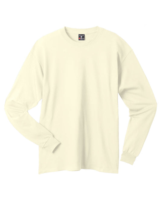 Hanes Adult Beefy-T Long-Sleeve T-Shirt