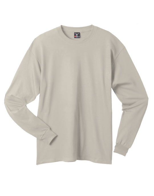 Hanes Adult Beefy-T Long-Sleeve T-Shirt