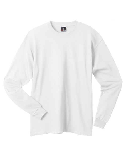 Hanes Adult Beefy-T Long-Sleeve T-Shirt