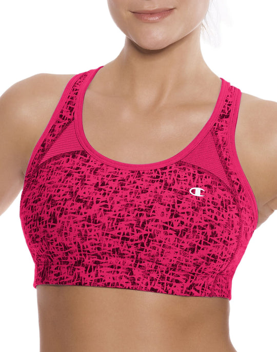Champion Double Dry Cotton Fitness Sports Bra
