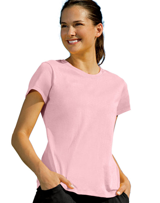 Champion 100% Cotton Crew-Neck Women's T Shirt