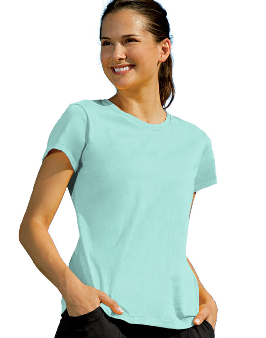 Champion 100% Cotton Crew-Neck Women's T Shirt