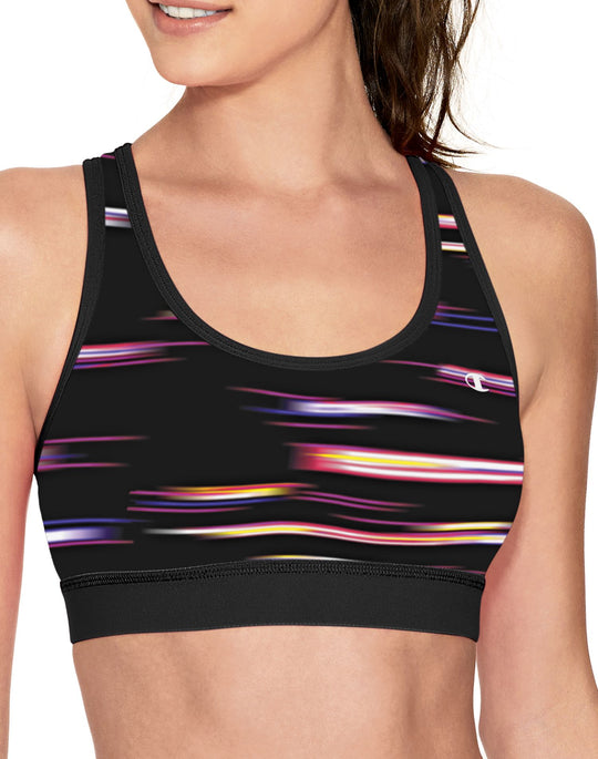 Champion Women's Double Dry Absolute Workout Medium Control Sports Bra