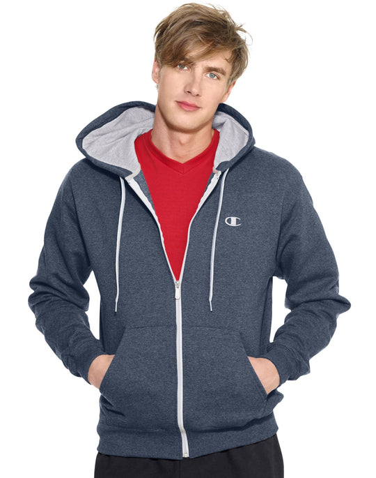 Champion Men's Eco Fleece Full-Zip Hoodie