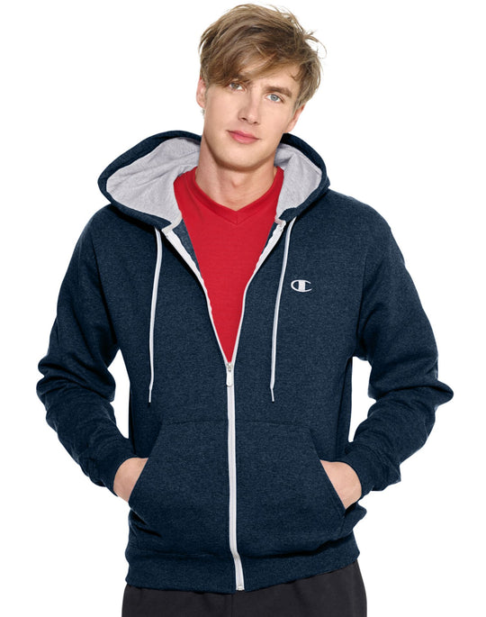 Champion Men's Eco Fleece Full-Zip Hoodie