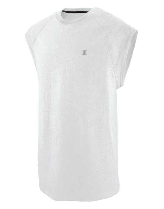 Champion Cotton Jersey Raglan Cap-Sleeve Mens T Shirt