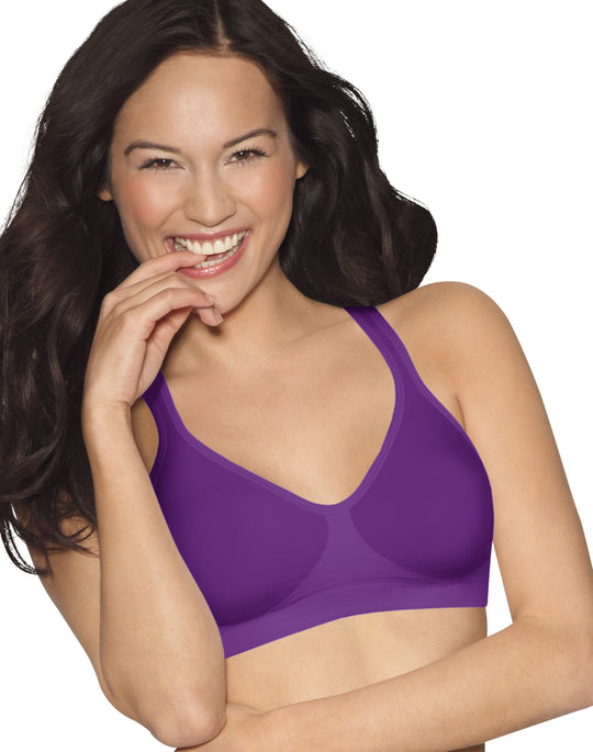 Hanes Women`s ComfortFlex Fit Reversible Wirefree Pullover Bra