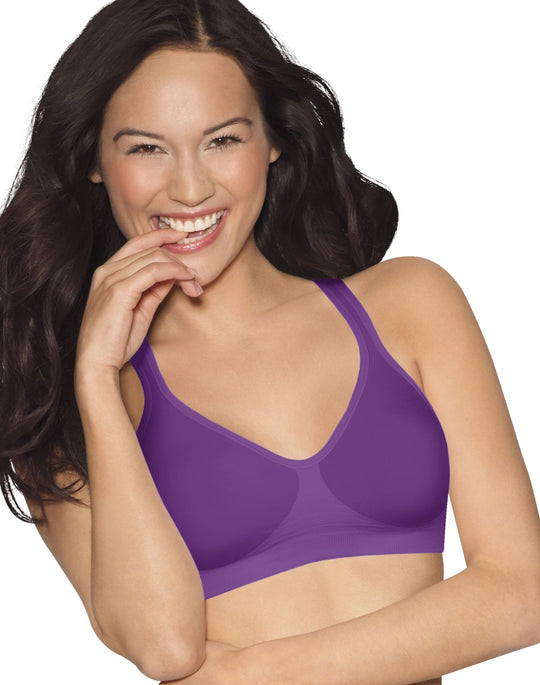 Hanes Women`s ComfortFlex Fit Reversible Wirefree Pullover Bra