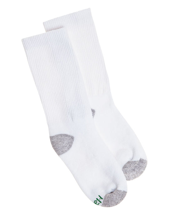 Hanes Boys Crew Comfortblend EZ Sort Socks 6-Pack