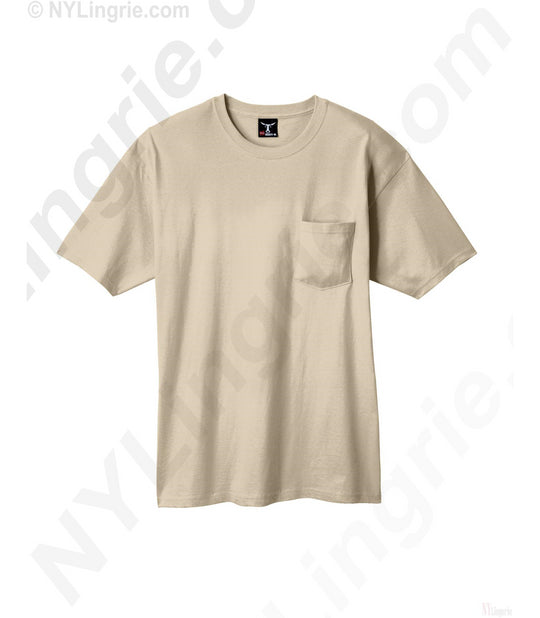 Hanes Beefy-T Adult Pocket T-Shirt