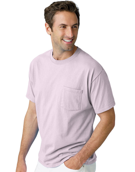 Hanes TAGLESS Pocket T-Shirt