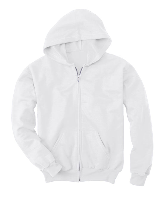 Hanes Youth ComfortBlend Full-Zip Hood 7.8 oz