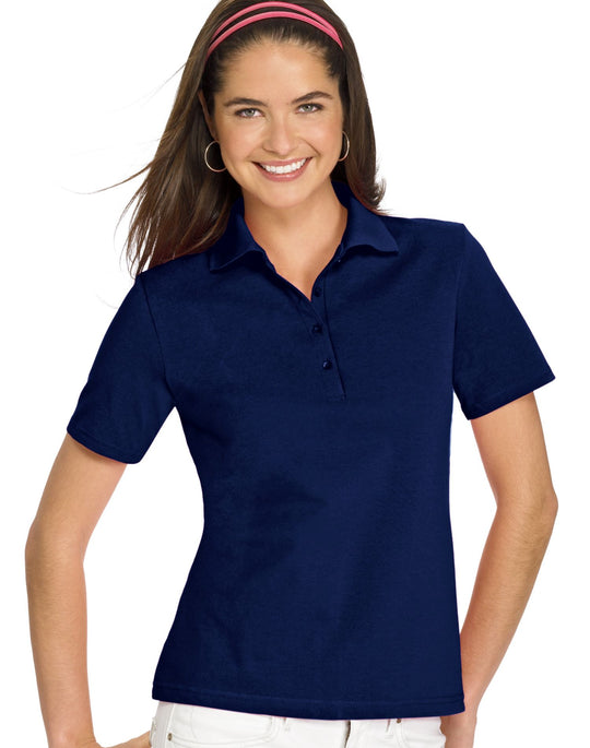 Hanes Women's 7 oz Hanes STEDMAN Cotton Pique Polo