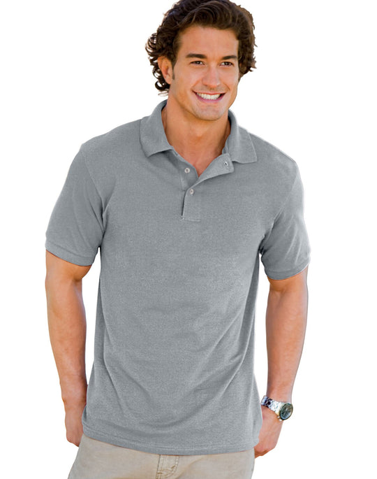 Hanes Men's 7 oz STEDMAN Cotton Pique Polo