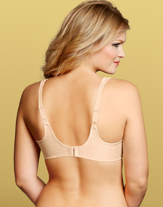 Lilyette Women`s Dream Jacquard Minimizer with Ultimate Back Smoother Bra