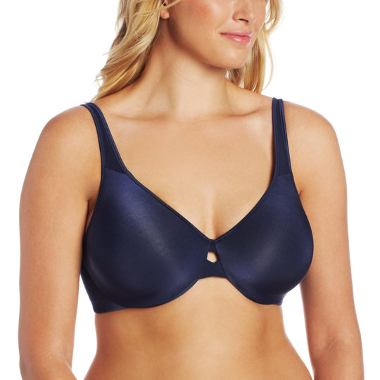 Lilyette Women`s Plunge Into Comfort Keyhole Minimizer Bra