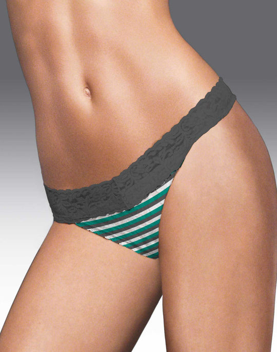 Maidenform Women`s One Size All Lace Thong