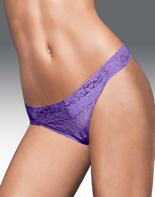 Maidenform Women`s One Size All Lace Thong