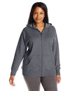 Just My Size Women`s ComfortSoft EcoSmart Fleece Full-Zip Hoodie