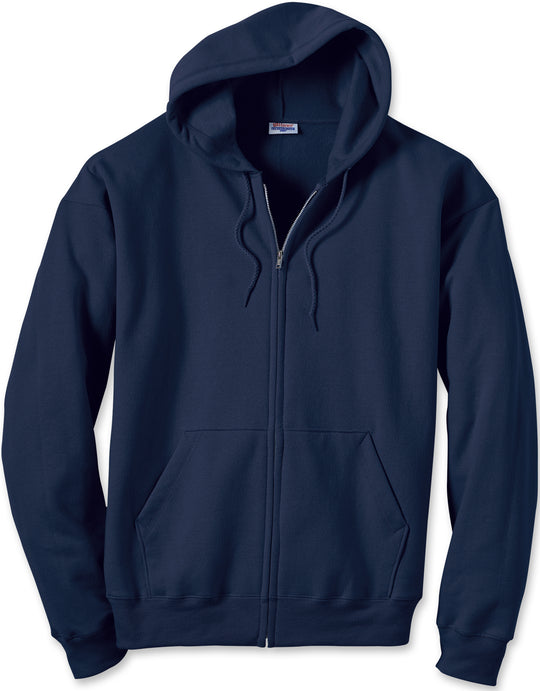 Hanes Men's ComfortBlend Full-Zip Hood 7.8 oz.