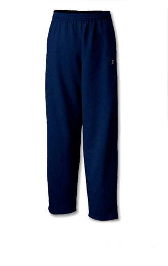 Champion Mens Double Dry Classic Wicking Fleece Open Bottom Pant