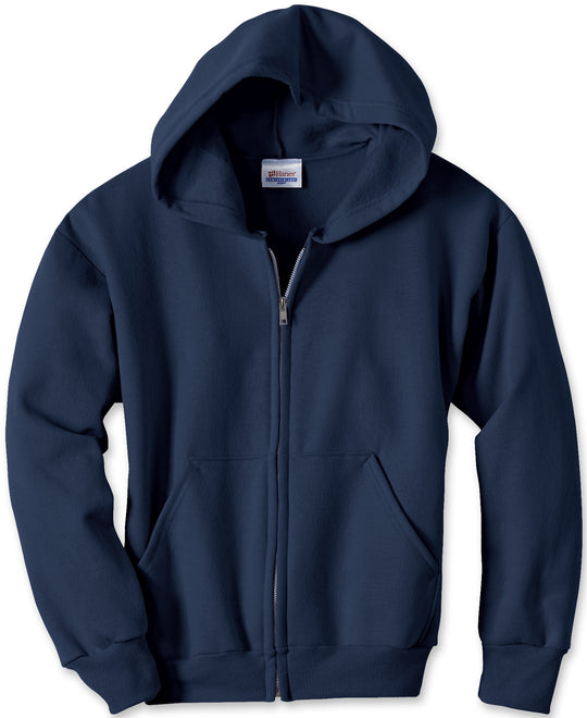 Hanes Youth ComfortBlend Full-Zip Hood 7.8 oz