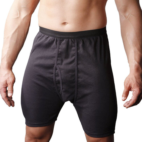 Players Men 100% Cotton Mid-Length Briefs