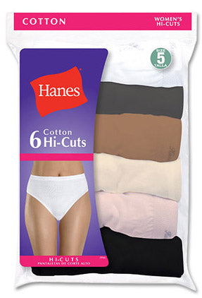 Hanes Cotton Hi-Cut Body Tones