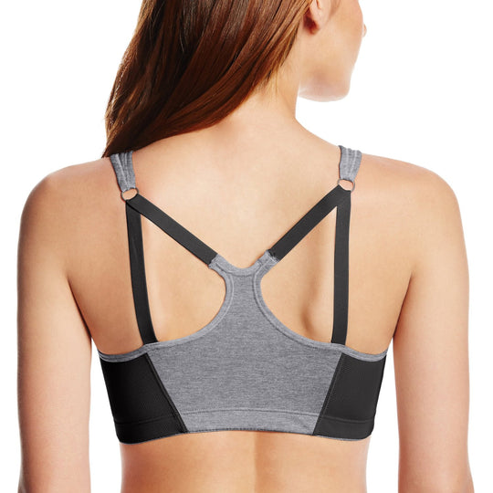 Playtex Women`s Play Zip Zip Hurray Front-Close Wirefree Sports Bra