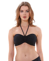 Freya Womens Remix Underwire Padded Bandeau Bikini Top