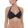 Freya Womens Remix Underwire Convertible Banded Halter Bikini Top