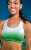 Champion Double Dry Dip-Dye Seamless Racerback Sports Bra