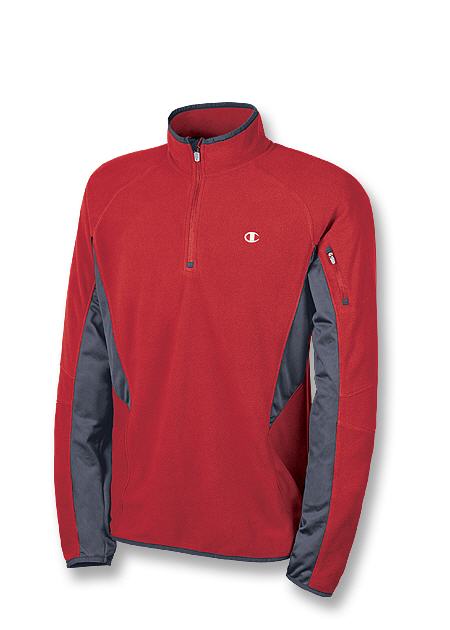 Champion Double Dry Micro-Tech Fleece Quarter-Zip Men's Jacket