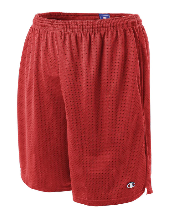 Champion Men's Long Mesh Shorts with Pockets
