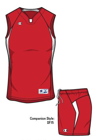 Champion Women's and Girls Strike Double Dry Sleeveless Jersey