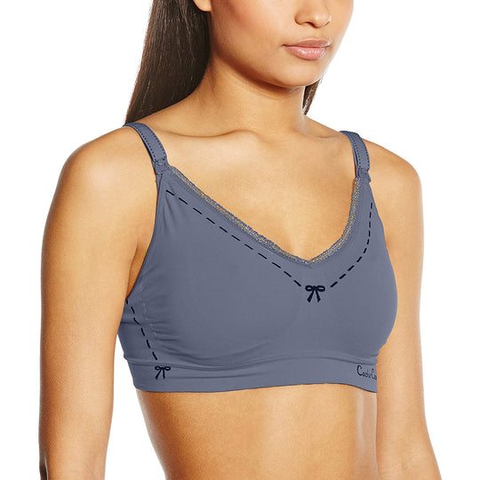 Cache Coeur Womens Illusion Wirefree Maternity and Nursing Bra