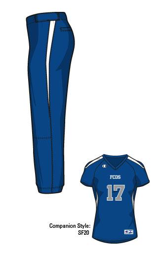 Champion Women's and Girls Strike ¾ Length Softball Pant