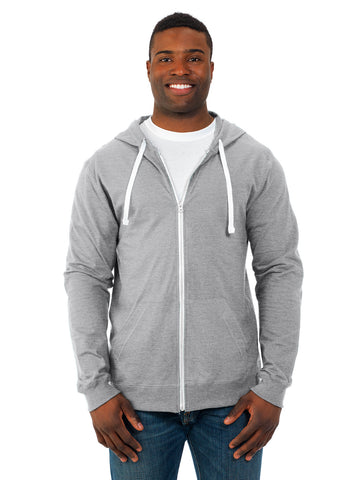 Fruit Of The Loom Mens Sofspun Jersey Full-Zip Hoodie