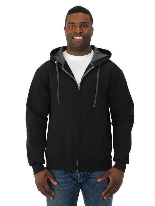 Fruit Of The Loom Mens Sofspun Full-Zip Hooded Sweatshirt