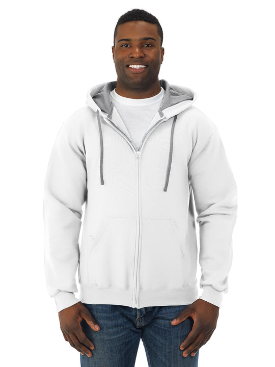 Fruit Of The Loom Mens Sofspun Full-Zip Hooded Sweatshirt