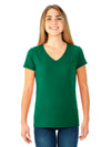 Fruit Of The Loom Womens Sofspun Junior Fit V-Neck T-Shirt