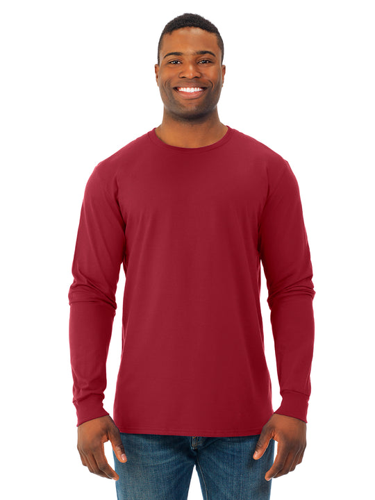 Fruit Of The Loom Mens Sofspun Long Sleeve T-Shirt