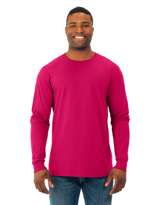Fruit Of The Loom Mens Sofspun Long Sleeve T-Shirt